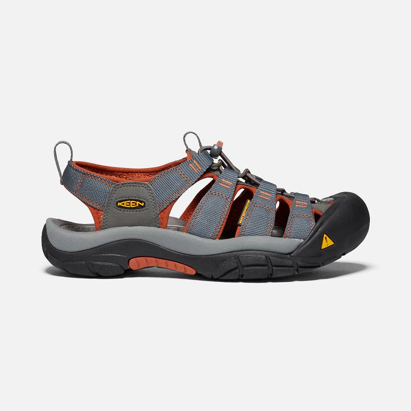 Keen Newport H2 Trekkingsandalen Herren DE-96025 Dark Shadow/Bombay Brown - Keen Herrenschuhe Orange